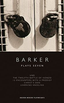 portada Barker: Plays Seven: 7 (Oberon Modern Playwrights) 