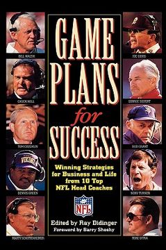 portada game plans for success: winning strategies for business and life from 10 top nfl head coaches (in English)