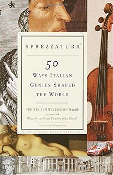 portada Sprezzatura: 50 Ways Italian Genius Shaped the World (en Inglés)