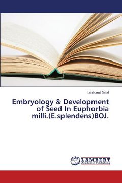 portada Embryology & Development of Seed in Euphorbia MILLI.(E.Splendens)Boj.