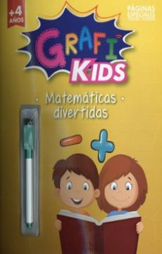 portada Grafi Kids Matematicas Divertidas 4 Años (in Spanish)