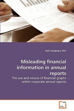 portada misleading financial information in annual reports