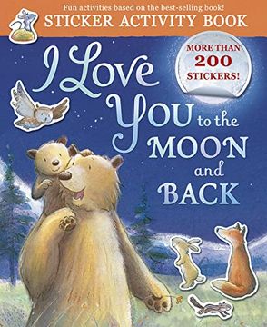 portada I Love you to the Moon and Back Sticker Activity: Sticker Activity Book (en Inglés)