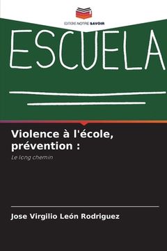 portada Violence à l'école, prévention