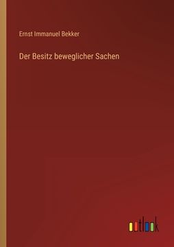 portada Der Besitz beweglicher Sachen (in German)