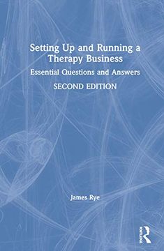 portada Setting up and Running a Therapy Business: Essential Questions and Answers 