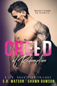 portada Creed of Redemption (S.I.N. Rock Star Trilogy - Book 2) (in English)