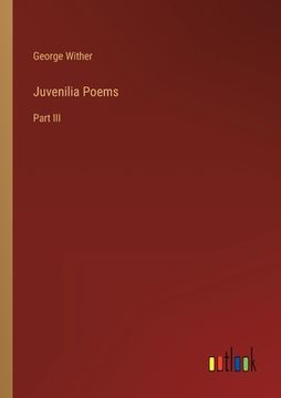 portada Juvenilia Poems: Part III