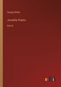 portada Juvenilia Poems: Part III (en Inglés)