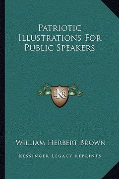 portada patriotic illustrations for public speakers (in English)