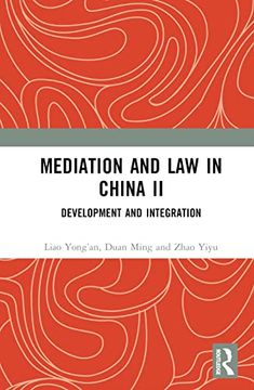 portada Mediation and law in China ii (Mediation and law in China, 2) (en Inglés)