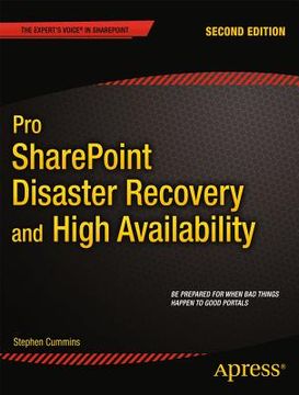 portada Pro SharePoint Disaster Recovery and High Availability (en Inglés)