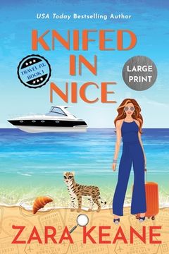 portada Knifed In Nice: Large Print Edition (en Inglés)