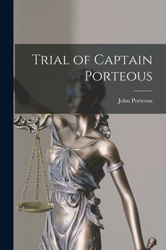 portada Trial of Captain Porteous (en Inglés)