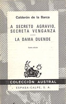 portada A Secreto Agravio Secreta Venganza - La Dama Duende (Coleccion Austral 659) (in Spanish)
