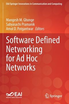 portada Software Defined Networking for Ad Hoc Networks (en Inglés)