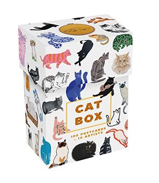 portada Cat box 100 Postcards by 10 Artists (en Inglés)