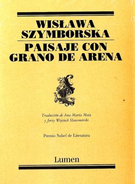 portada Paisaje con grano de arena - Wislawa Szymborska - Libro Físico