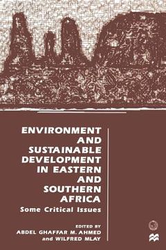 portada Environment and Sustainable Development in Eastern and Southern Africa: Some Critical Issues (en Inglés)