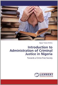 portada introduction to administration of criminal justice in nigeria (en Inglés)