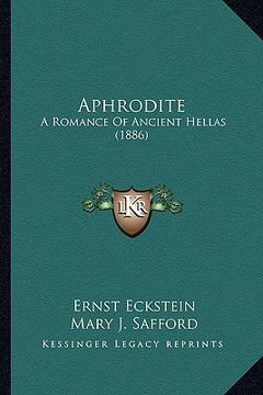 portada aphrodite: a romance of ancient hellas (1886) (en Inglés)