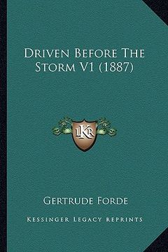 portada driven before the storm v1 (1887) (en Inglés)