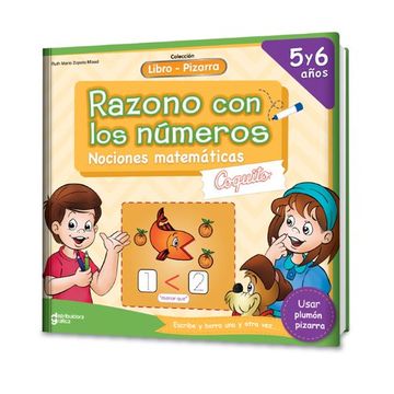 portada Libro Pizarra Razono con los Numeros Coquito (in Spanish)