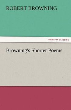 portada browning's shorter poems