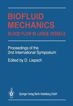 portada biofluid mechanics: blood flow in large vessels (en Inglés)