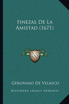 portada Finezas de la Amistad (1671)