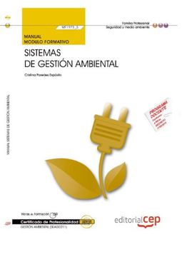 portada Cp - manual - sistemas de gestion ambiental (mf19733) - cer (Cp - Certificado Profesionalidad)