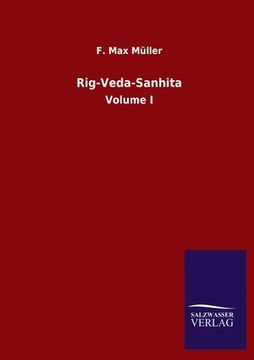 portada Rig-Veda-Sanhita: Volume I (en Inglés)