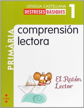 portada Comprensión Lectora: El Ratón Lector, Lengua Castellana, 1º Primaria