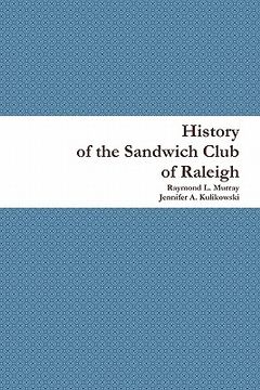 portada history of the sandwich club of raleigh (en Inglés)