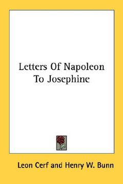 portada letters of napoleon to josephine (in English)