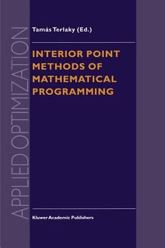 portada interior point methods of mathematical programming (en Inglés)
