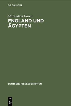 portada England und Ägypten (en Alemán)