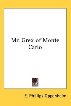 portada mr. grex of monte carlo (in English)