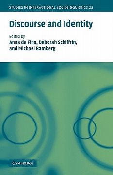 portada Discourse and Identity (Studies in Interactional Sociolinguistics) (in English)