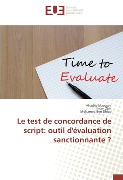 portada Le test de concordance de script: outil d'évaluation sanctionnante ? (OMN.UNIV.EUROP.)
