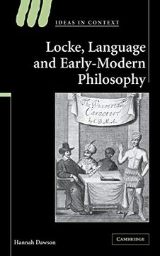 portada Locke, Language and Early-Modern Philosophy Hardback (Ideas in Context) (en Inglés)