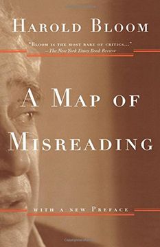 portada A map of Misreading (en Inglés)