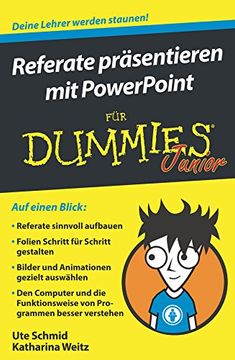 portada Referate Präsentieren mit Powerpoint für Dummies Junior (en Alemán)