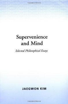 portada Supervenience and Mind Paperback: Selected Philosophical Essays (Cambridge Studies in Philosophy) (en Inglés)