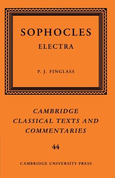 portada Sophocles: Electra Paperback (Cambridge Classical Texts and Commentaries) (en Inglés)