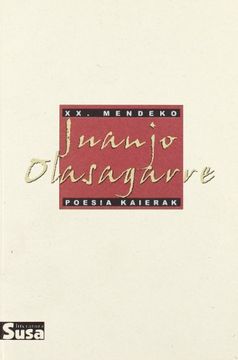 portada Juanjo Olasagarre - Xx. Mendeko Poesia Kaierak (in Basque)