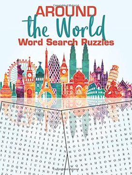 portada Around the World Word Search Puzzles (en Inglés)
