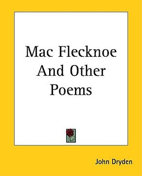 portada mac flecknoe and other poems (en Inglés)