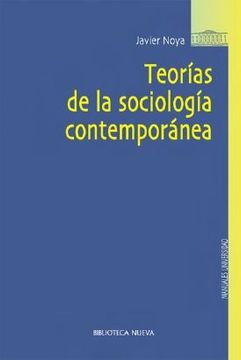 portada Teorías de la sociología contemporánea (in Spanish)