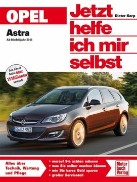 portada Opel Astra ab Modelljahr 2011 (en Alemán)
